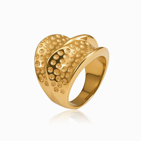 Bague Chic en Acier Inoxydable – Affirmée 18mm
