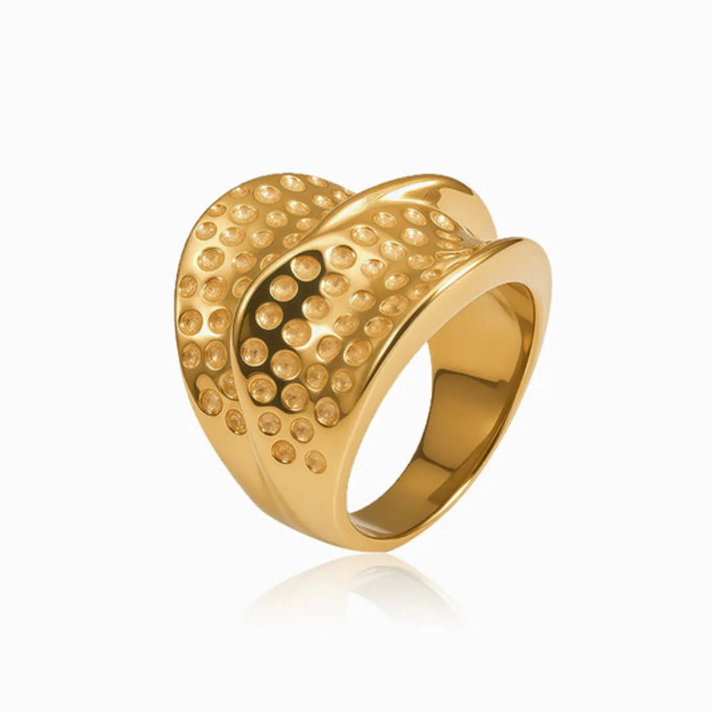Bague Chic en Acier Inoxydable – Affirmée 18mm 1
