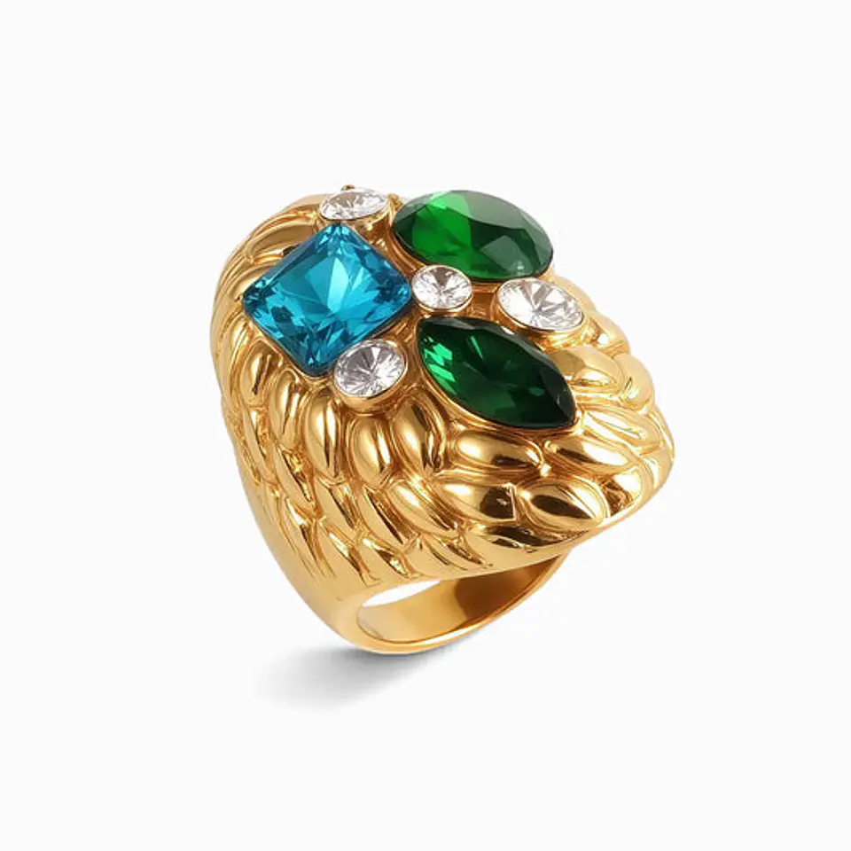 Bague Affirmée Juvénile en Acier Inoxydable 18mm 1
