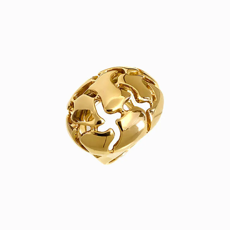 Bague Affirmée en Acier Inoxydable, Délicate 17.2mm 1