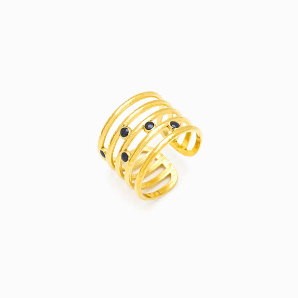 Bague Tendance en Acier Inoxydable – Simple 1