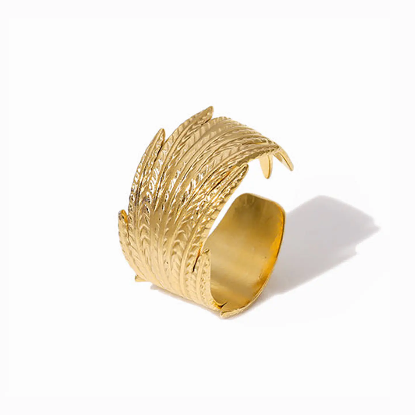 Bague Simple en Acier Inoxydable, Féminine 1