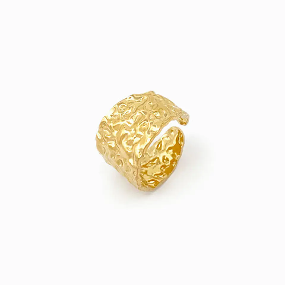 Bague Sophistiquée en Acier Inoxydable – Simple 1