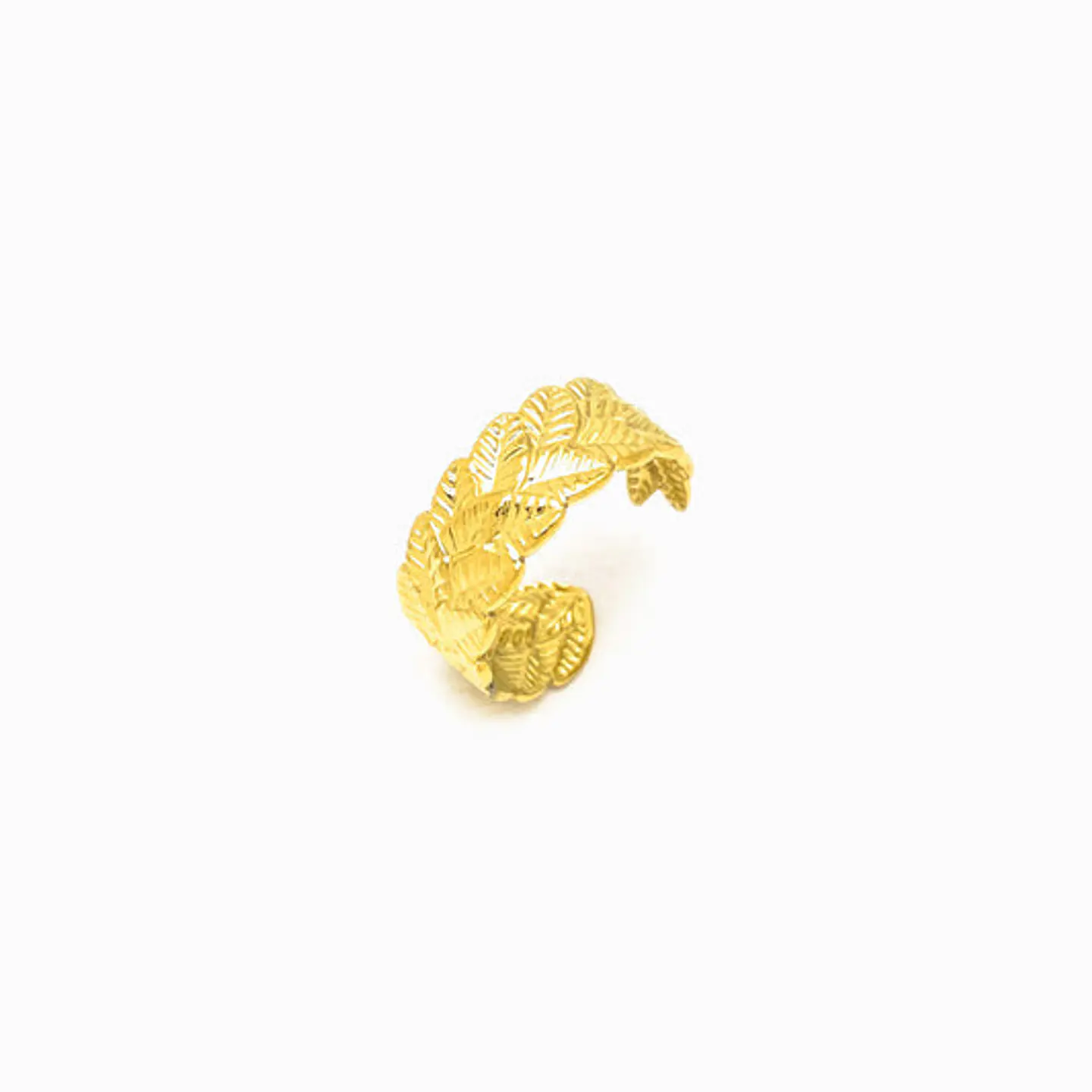 Bague Simple en Acier Inoxydable, Belle 1