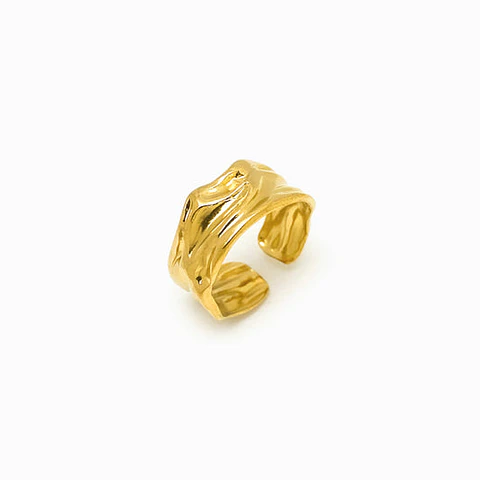 Bague Chic en Acier Inoxydable – Géométrique