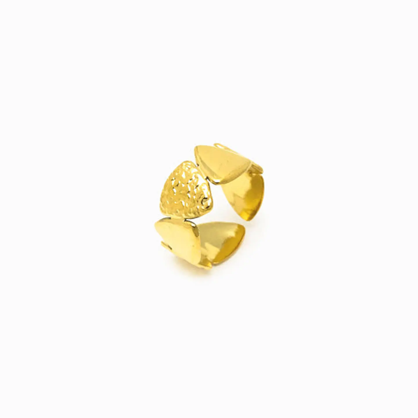 Bague Étincelante Homme – Acier Inoxydable 1