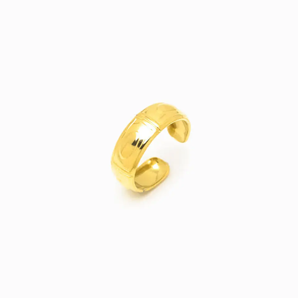 Bague Étincelante Minimaliste – Acier Inoxydable 1