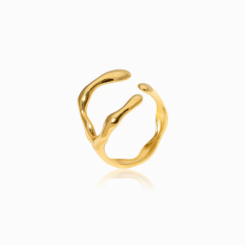 Bague Affirmée en Acier Inoxydable – Simple