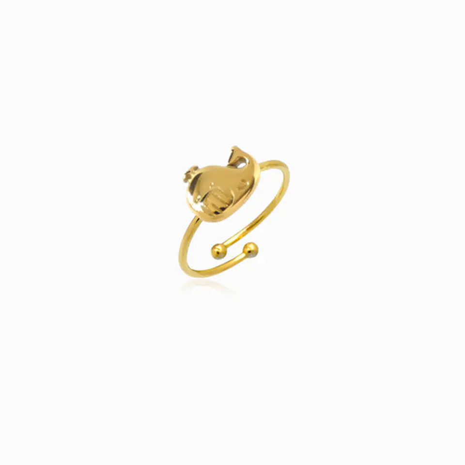 Bague Été Belle en Acier Inoxydable 1