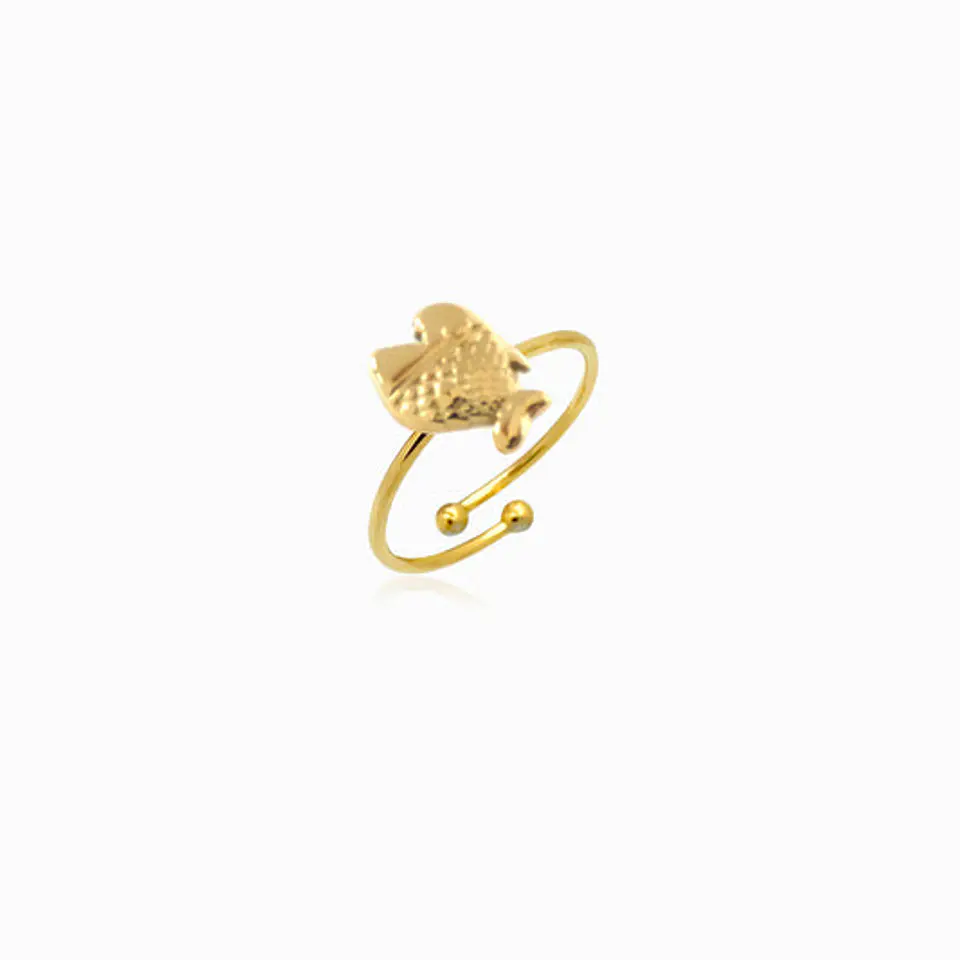 Bague Été Tendance Belle en Acier Inoxydable 1