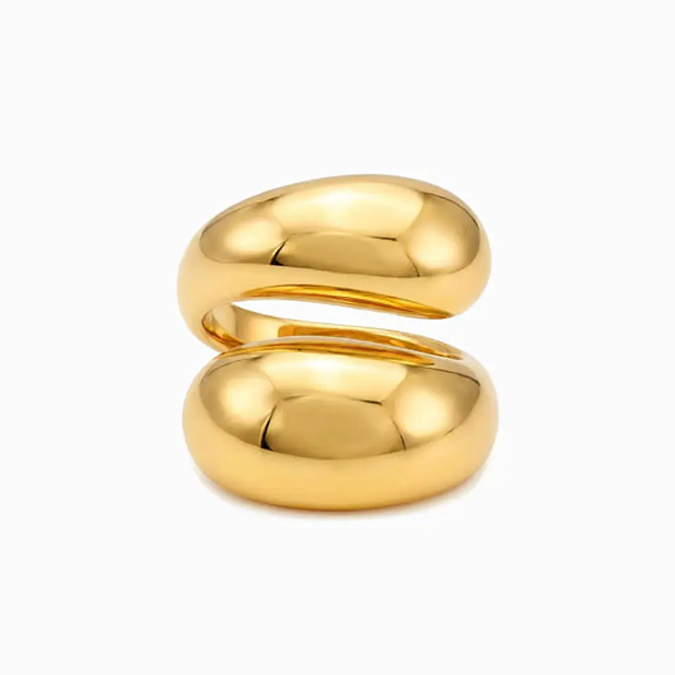 Bague Traditionnelle Affirmée – Acier Inoxydable 18mm 1