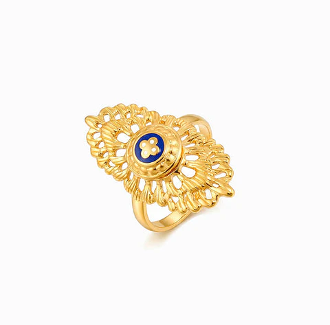Bague Traditionnelle en Acier Inoxydable, Élégante