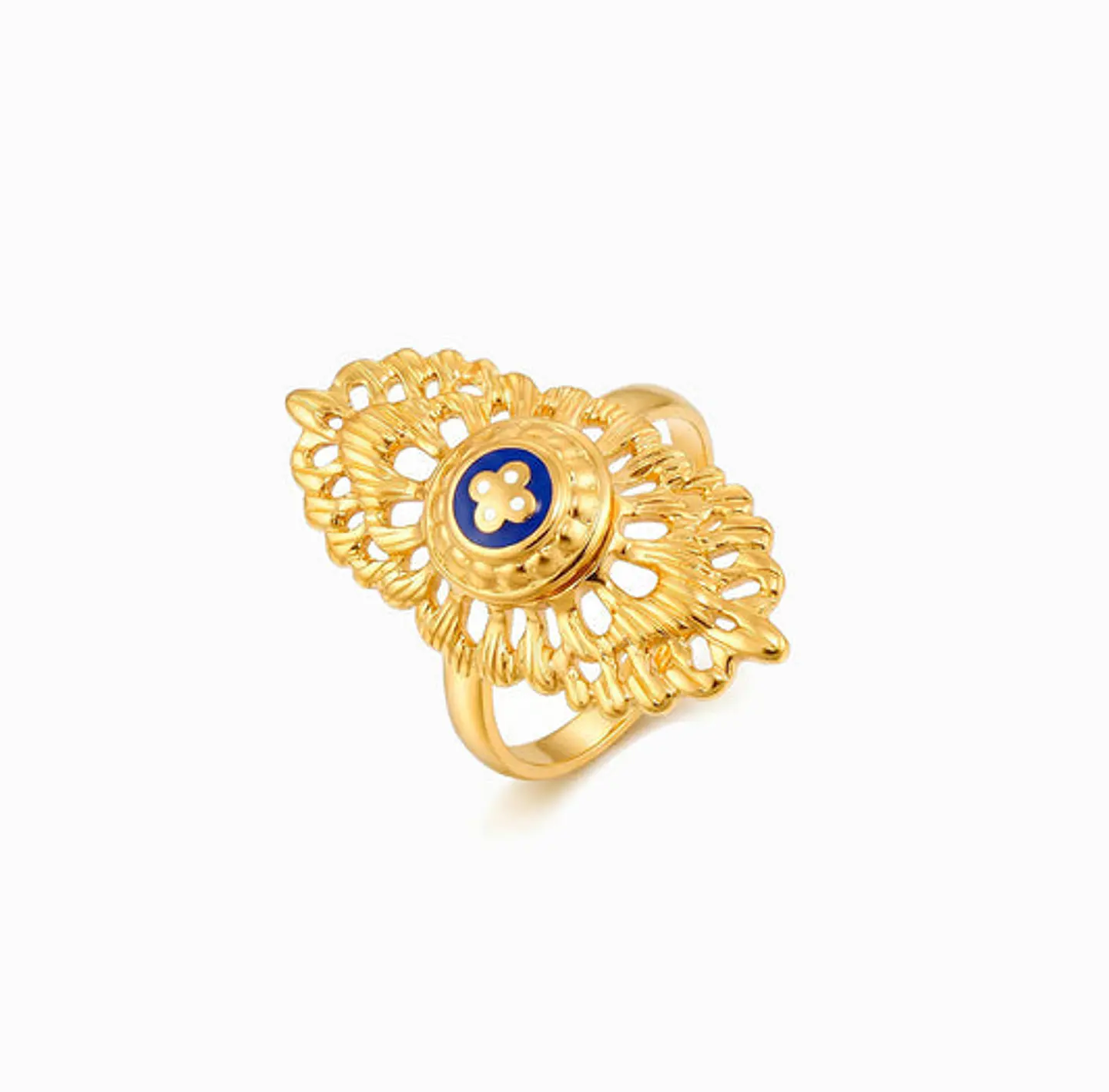 Bague Traditionnelle en Acier Inoxydable, Élégante 1