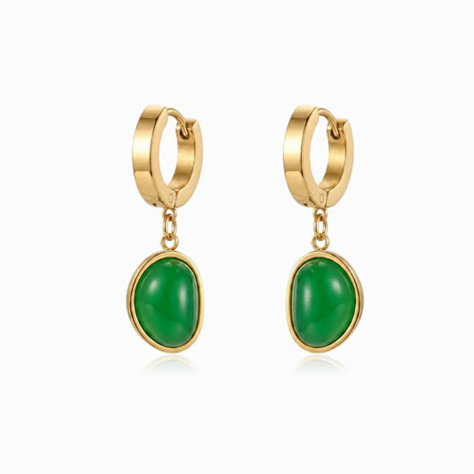 Boucles d'Oreilles Chic en Acier – Vintage 1