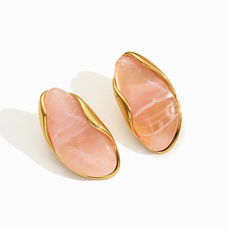 Boucles d'Oreilles Vintage en Acier, Intemporelle 1