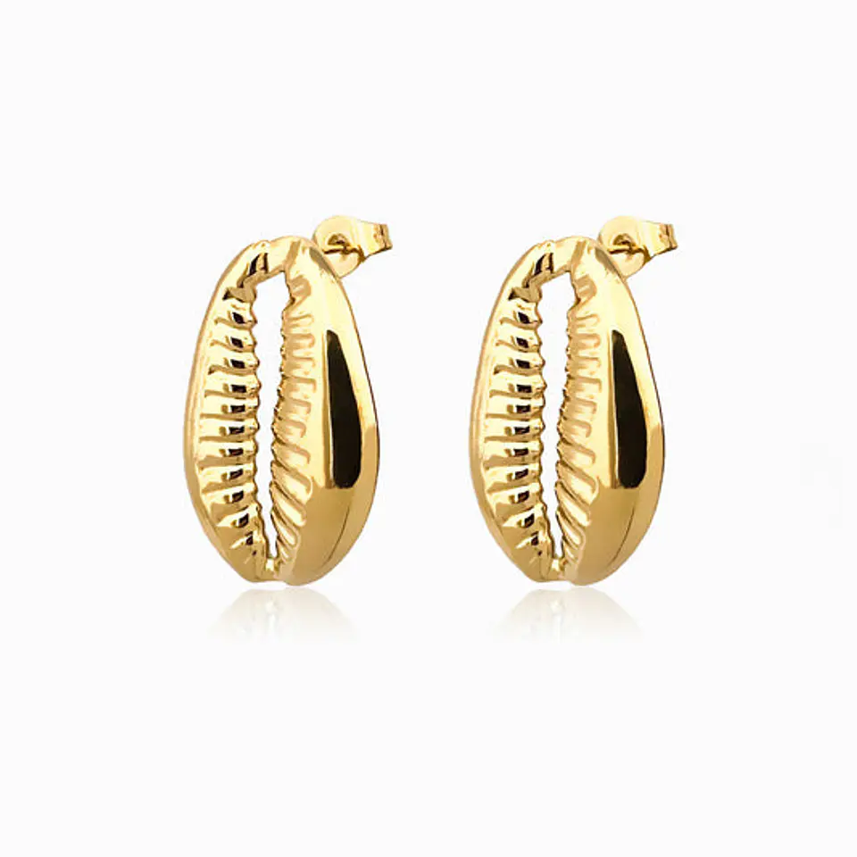 Boucles d'Oreilles Délicate Simple – Acier 1