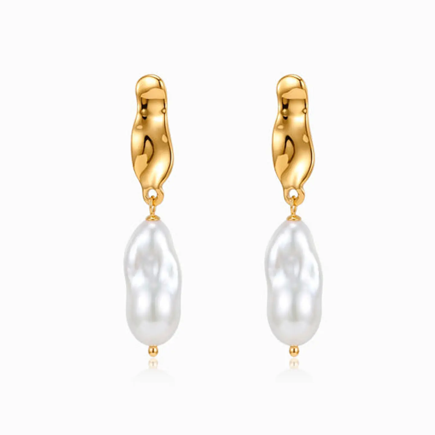 Boucles d'Oreilles Charmante Simple – Acier 1