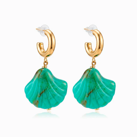 Boucles d'Oreilles Discrète en Acier – Simple 60x33mm