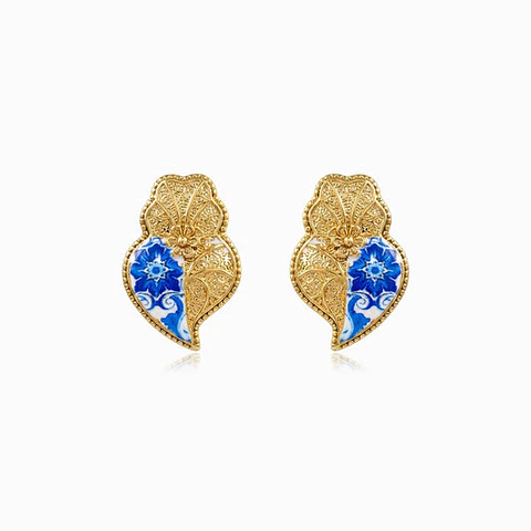Boucles d'Oreilles Cœur de Viana Belle en Acier 25x16mm