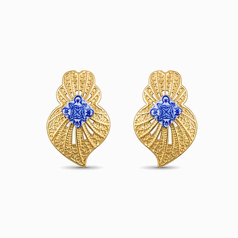 Boucles d'Oreilles Affirmée Cœur de Viana – Acier