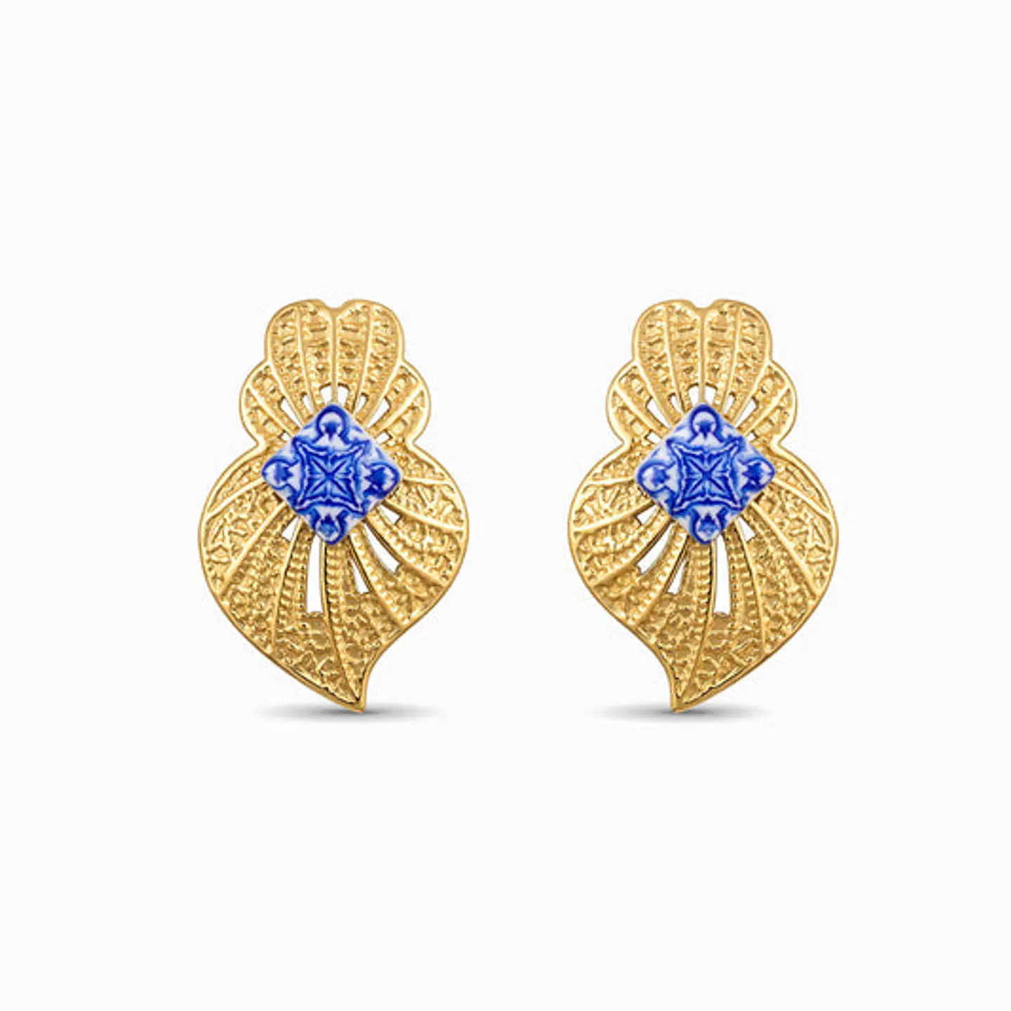Boucles d'Oreilles Affirmée Cœur de Viana – Acier 1