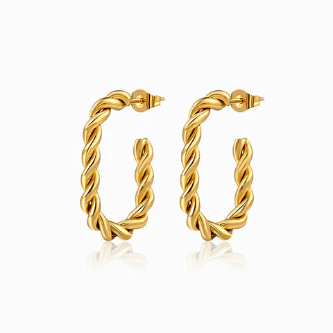 Boucles d'Oreilles Créole Juvénile en Acier