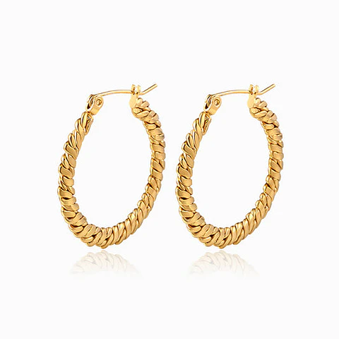 Boucles d'Oreilles Affirmée Créole – Acier