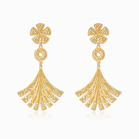 Boucles d'Oreilles Affirmée Simple – Acier