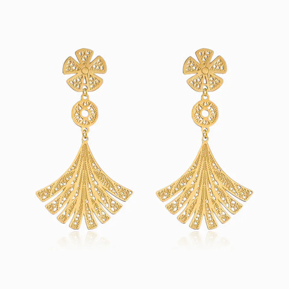 Boucles d'Oreilles Affirmée Simple – Acier 1
