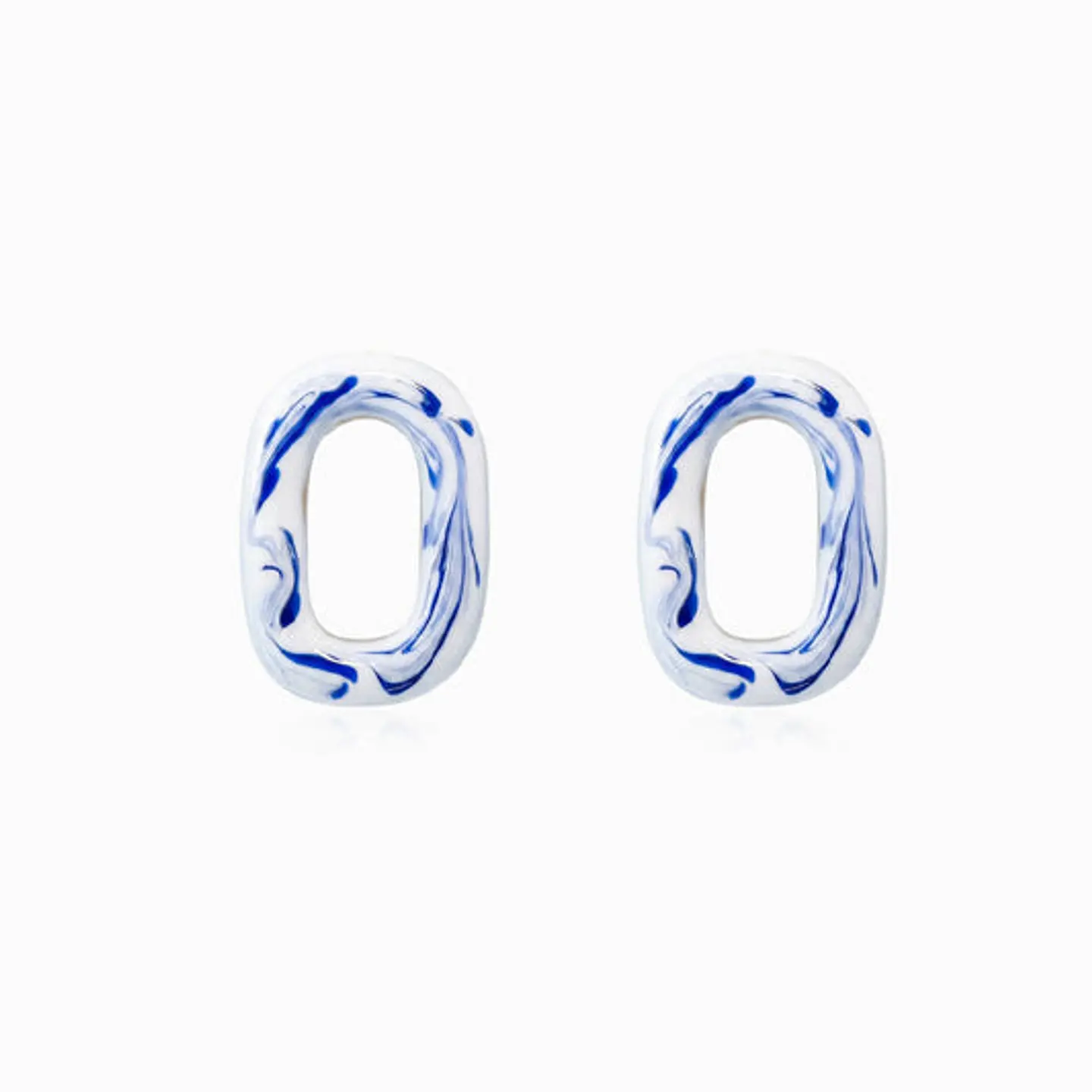 Boucles d'Oreilles Affirmée Géométrique – Acier 1