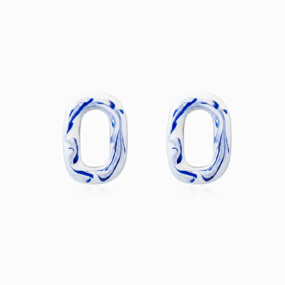 Boucles d'Oreilles Affirmée Géométrique – Acier 1