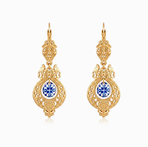 Boucles d'Oreilles Audacieuse Simple – Acier