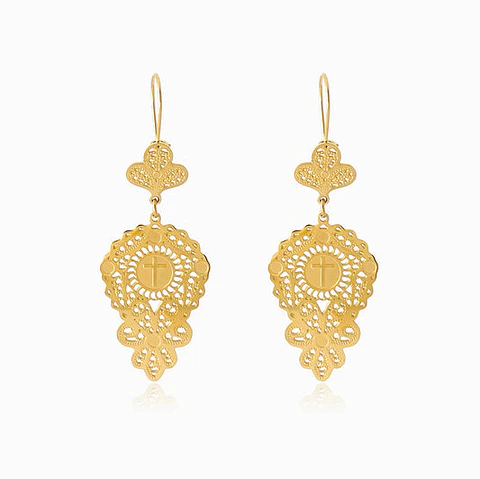 Boucles d'Oreilles Douce en Acier – Simple