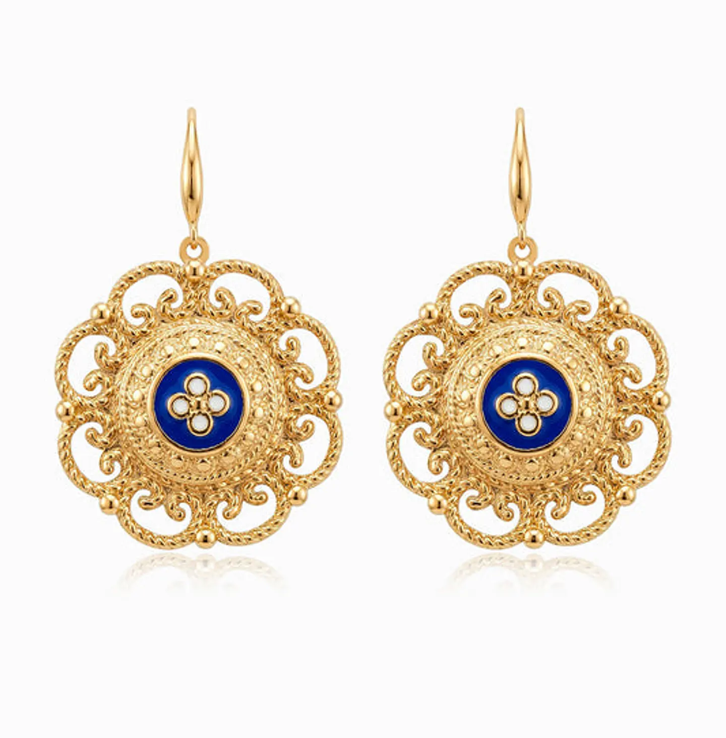 Boucles d'Oreilles Simple en Acier, Minimaliste 1
