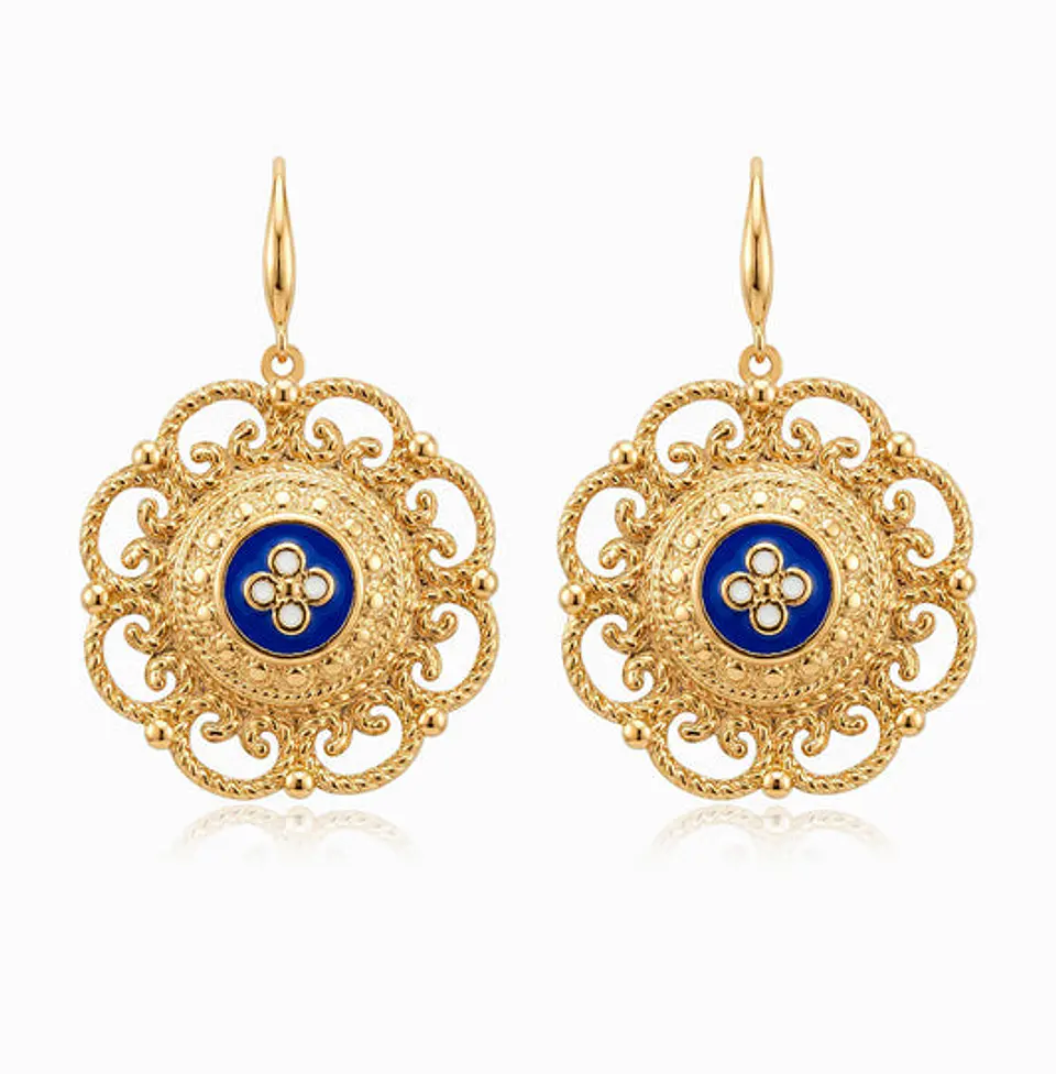 Boucles d'Oreilles Simple en Acier, Minimaliste 1