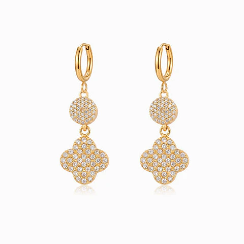 Boucles d'Oreilles Simple en Acier, Royale