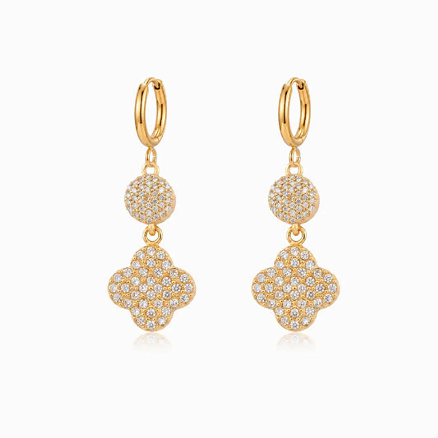 Boucles d'Oreilles Simple en Acier, Royale 1