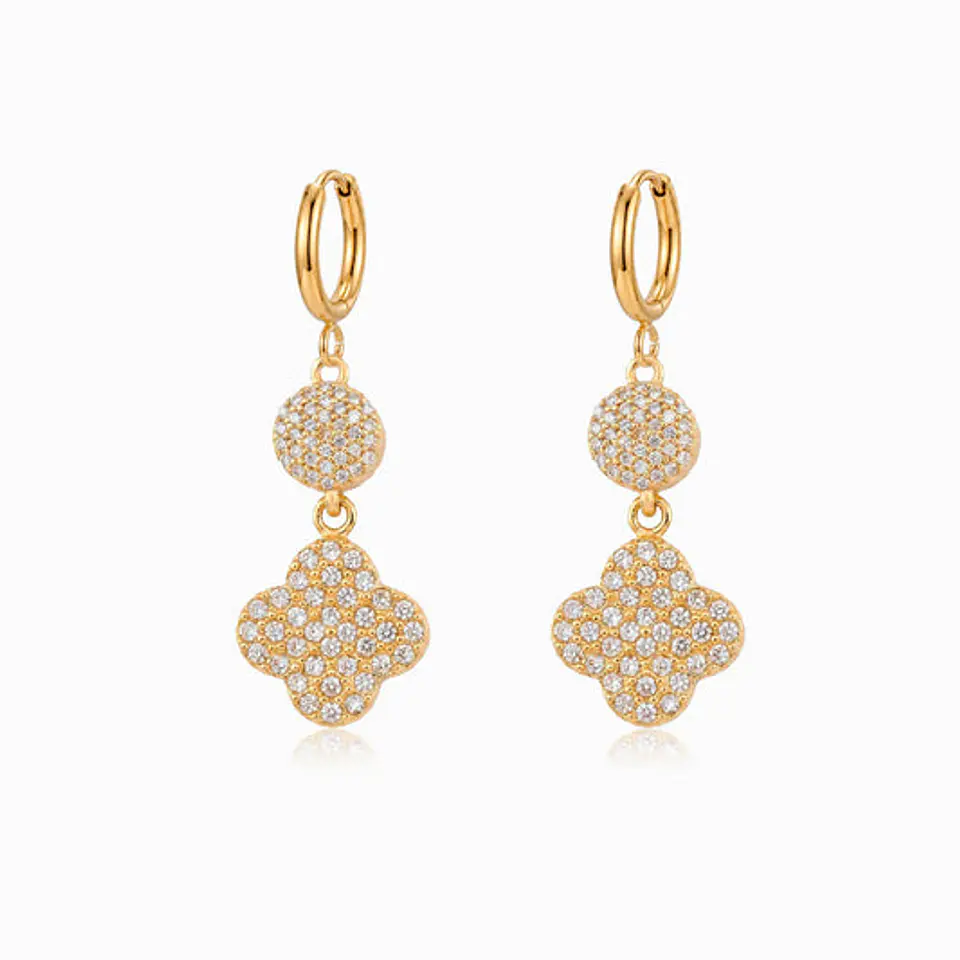 Boucles d'Oreilles Simple en Acier, Royale 1