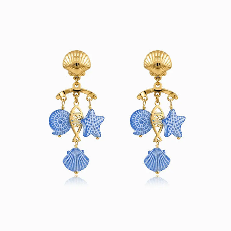 Boucles d'Oreilles Affirmée Été – Acier 1