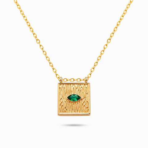 Collier Doux en Acier – Œil Turc