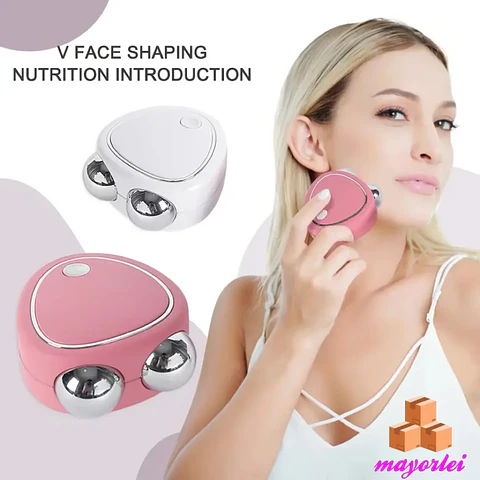 Masseur Facial Électrique EMS – Effet Raffermissant