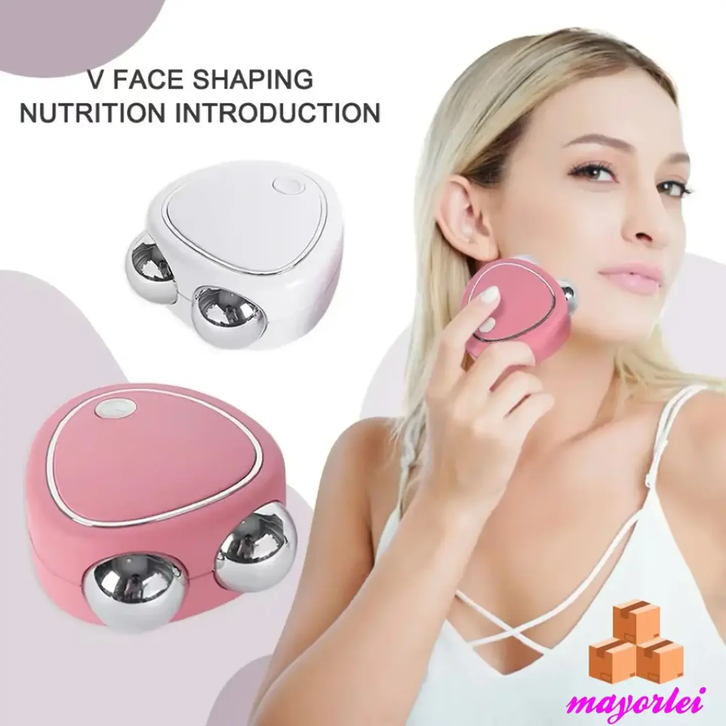 Masseur Facial Électrique EMS – Effet Raffermissant 1