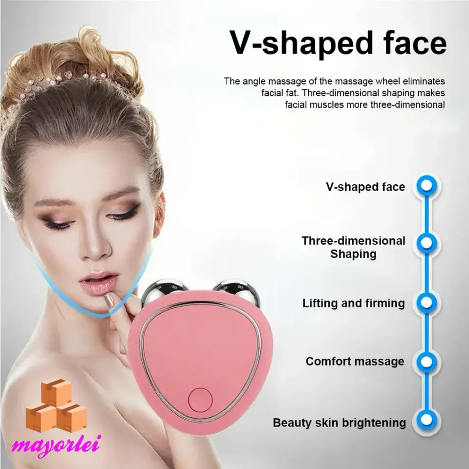Masseur Facial Électrique EMS – Effet Raffermissant 4