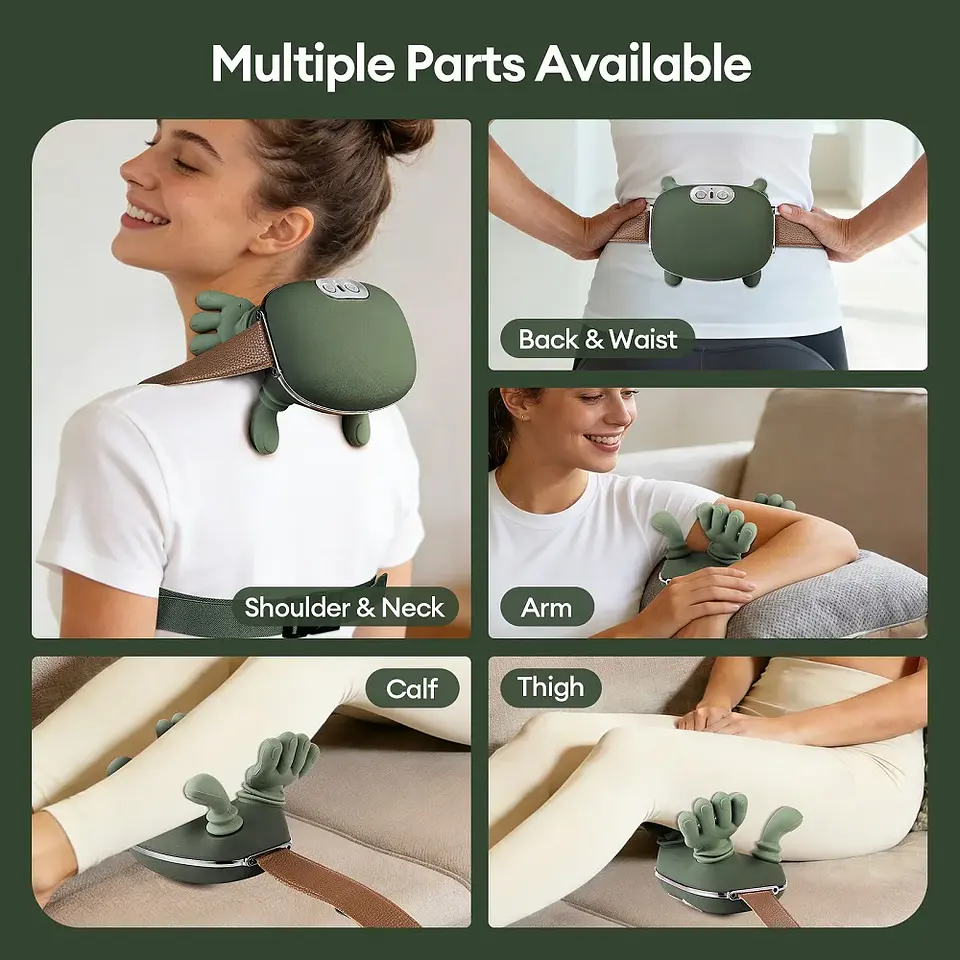 Écharpe Masseur 4D Cou & Épaules – Sans Fil 2