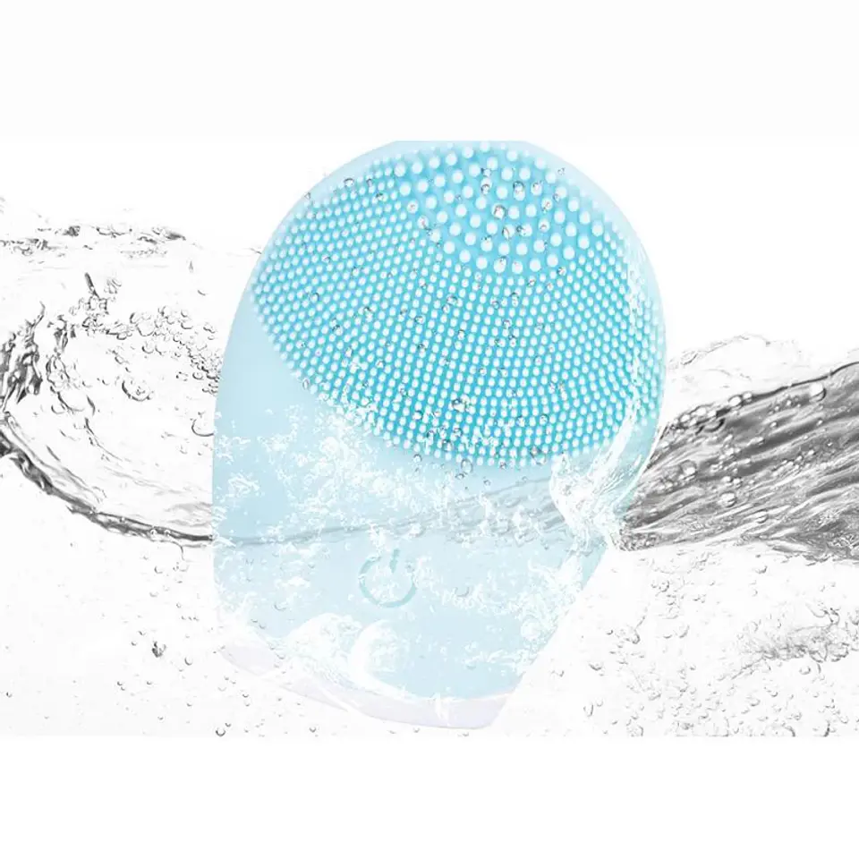 Brosse Nettoyante Faciale en Silicone – Vibrante 3