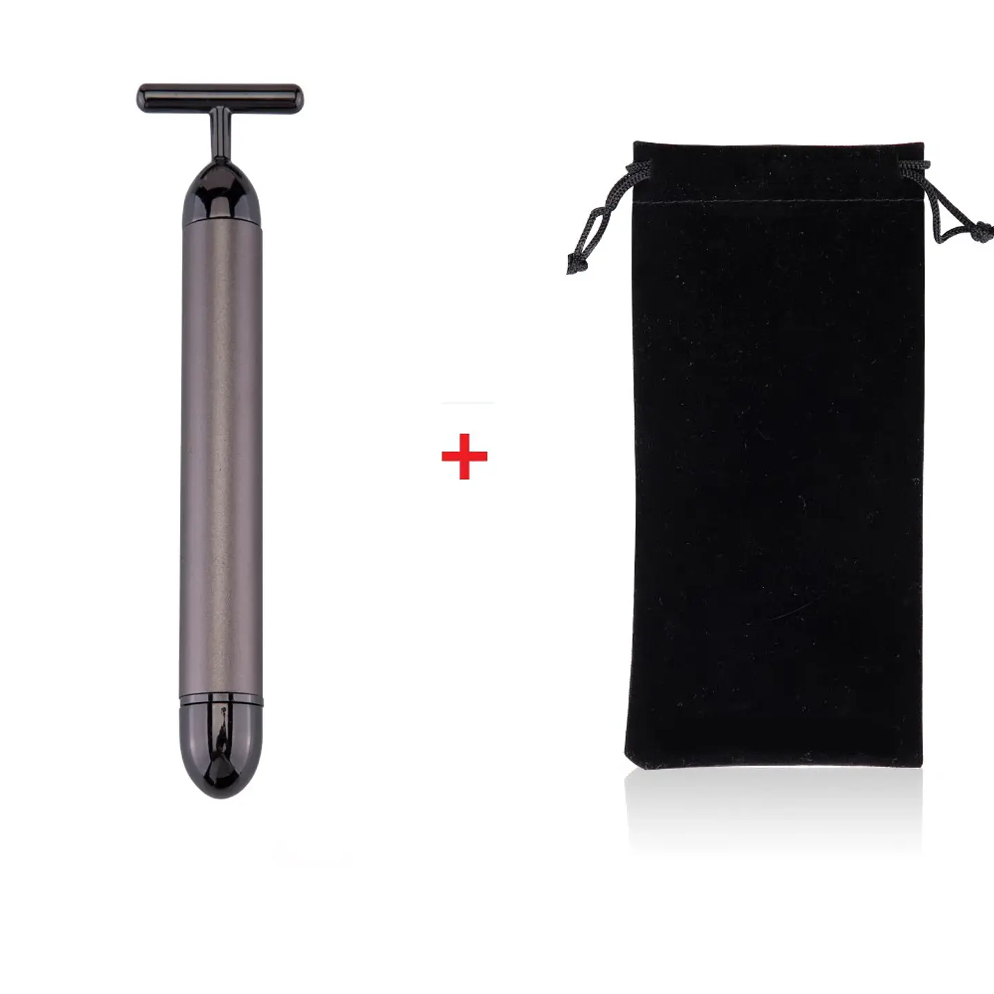 Bâton Masseur Facial Vibrant – Doré 24k 7