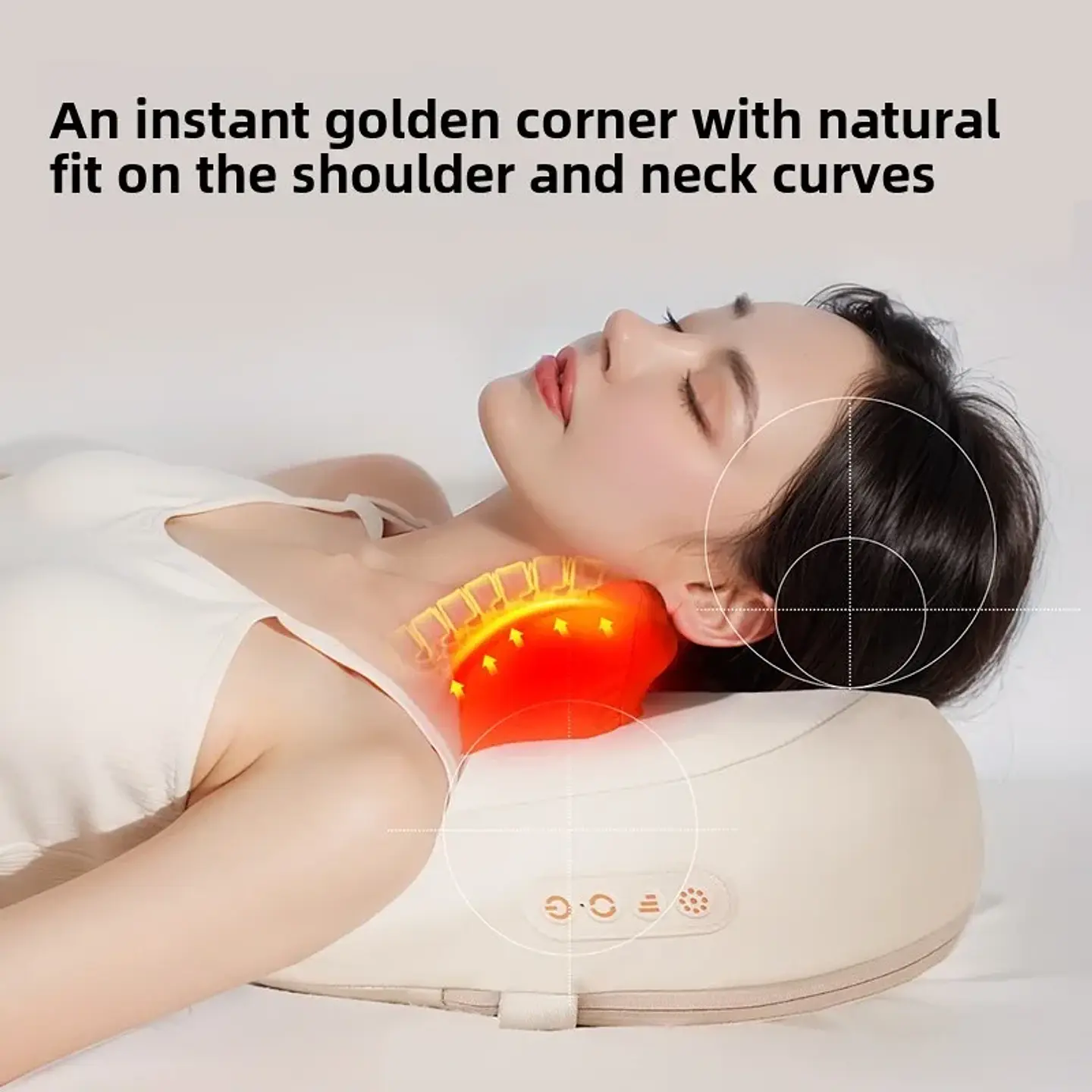 Coussin de Massage Électrique Chauffant – Sans Fil 3
