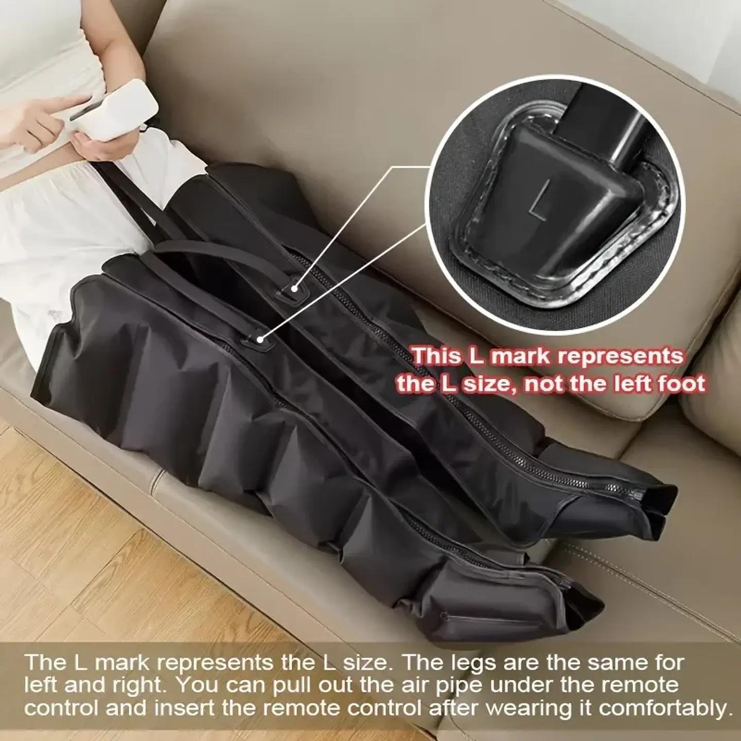 Bottes de Massage à Air Pulsé – Jambes & Pieds 5