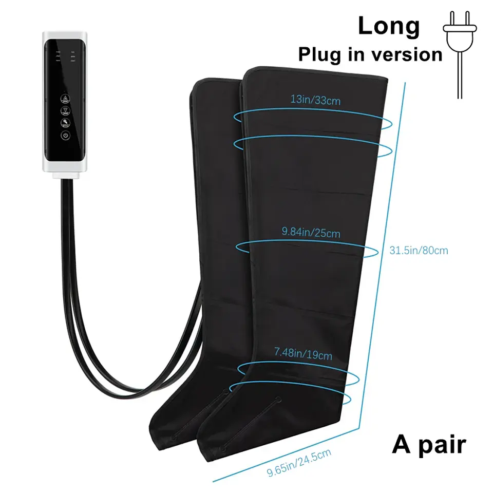 Bottes de Massage à Air Pulsé – Jambes & Pieds 7