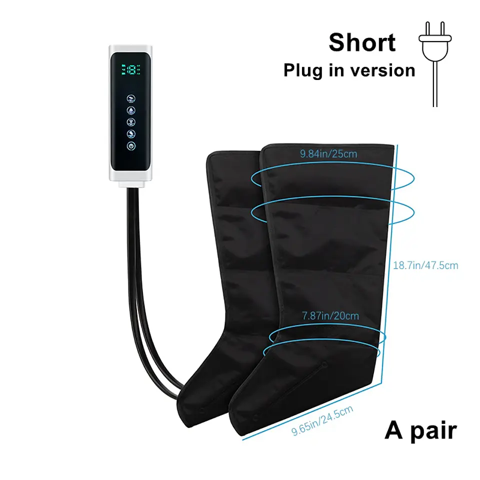 Bottes de Massage à Air Pulsé – Jambes & Pieds 8